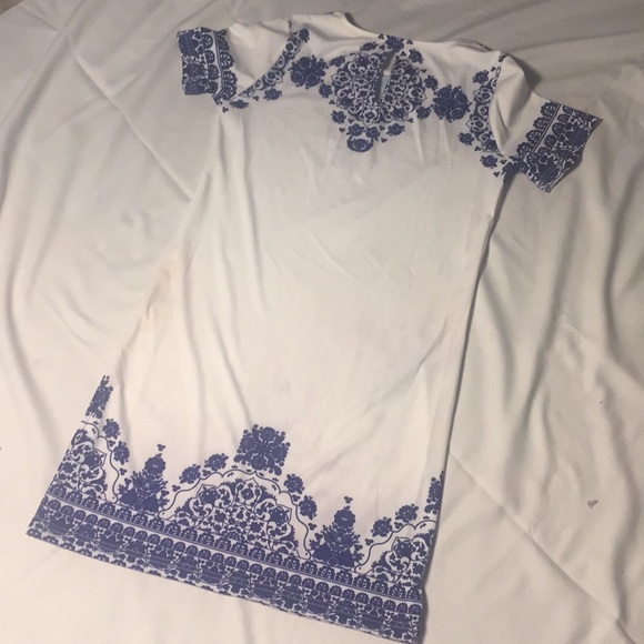 Blue and white tunic - Picture 5 of 6